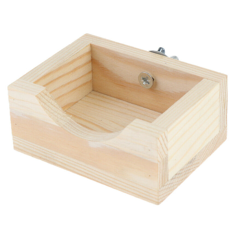 Wooden Hamster Mouse Small Animals Lookout Platform with Screws