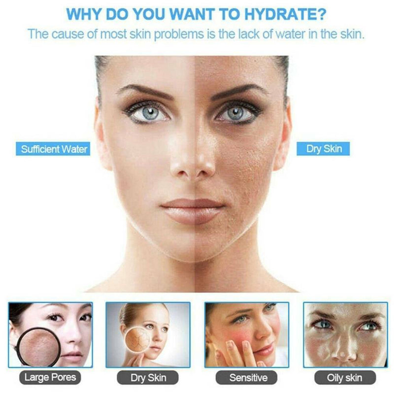 1* Portable USB Nano Spray Machine Atomization Mister Face Facial Moisturizing