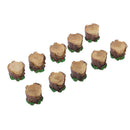 Micro Landscape Bonsai Ornament DIY Home Garden Decor 10 Pcs Mini Tree Stump