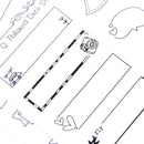 8sheets/set Decors Stickers For Polaroids Photo Scrapbook Diarybook Notebook  JR