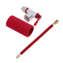 CO2 Inflator Bicycle Tire Pump and Extension Hose for Road Mountain Bike MTB