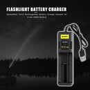 USB Flashlight Torch Charger Adapter for Li-ion 18650 26650 16340 14500 Battery