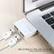 USB 2.0 Male to Twin Charger Dual 2 Port USB Splitter Hub Adapter Converter