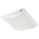 40 inch Round Table Cover Tablecloth Wedding Banquet Party Polyester White