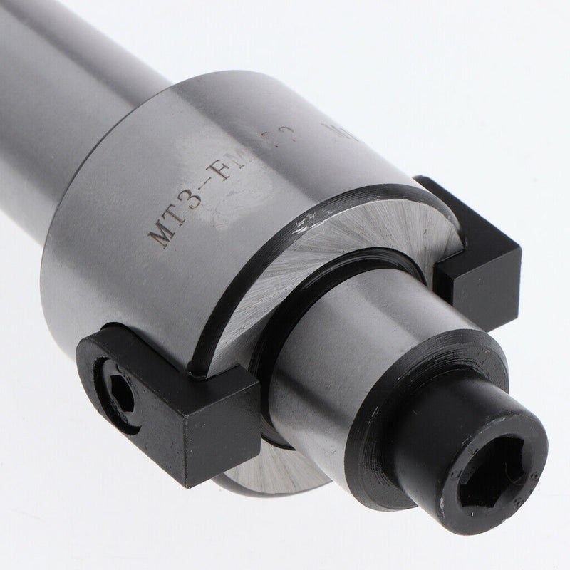 Steel Support MT3 FMB22 M12 Face Mill Holder Shell Mill Arbor for Plate Cutting