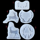 Elk Antler Crystal Epoxy Glue Ab Gel Silicone Mold Diy Mobile Phone Jewelry Z5Q5