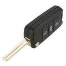 Replacement 3 Button Keyless Entry Remote Control Folding Flip Car Key Fob