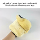 2x Car Styling Soft Wool Car Washing Gloves Cleaning Brush Auto Care Tools