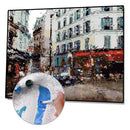 Painting By Numbers Kit DIY City Canvas Oil Wall Art Picture Home Decor