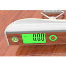 Portable Luggage Scale 50Kg/110Lbs with Bubble Level and Tape Measure LCD D