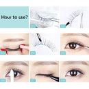 10 Pairs Pro False Eyelashes Black Eye Lashes Long Natural For Makeup Attractive