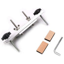 Aluminium Alloy Guitar Bridge Clamp Luthier Tools with L Wrench