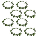8pcs Greek Roman Goddess Leaves Laurel Wreath Headband Fancy Dress Hairbands
