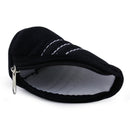 BLACK Car Gear Shift Knob Shifter Cover Sleeve Protection Antislip Zipper Cover