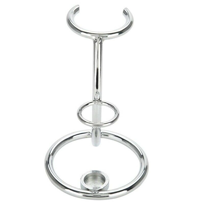 Universal Shaving Brush Stand Simple Metal Safe Razor and Brush Holder Stan W8B2