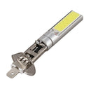2X H1 Xenon White 6000K 7.5W COB LED SMD DRL Driving Fog Beam Head Light