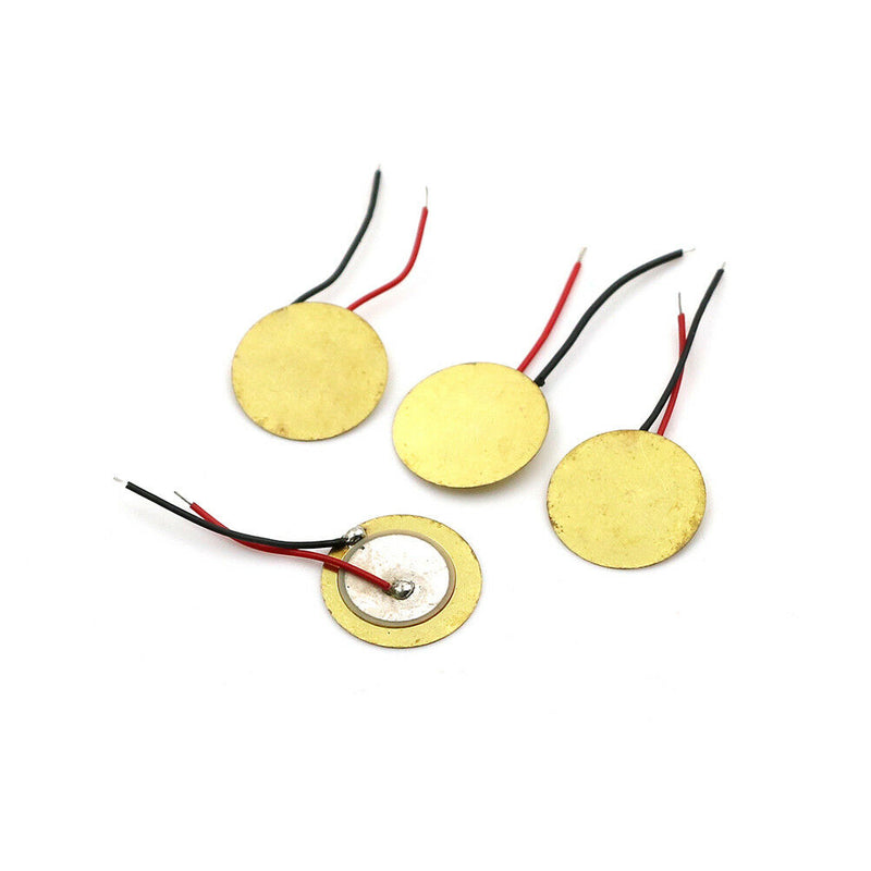 10x Piezoelectric Piezo Ceramic Wafer Plate Dia 15mm For Buzzer Loudspeaker  Bj