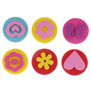 12 Cartoon Paint Foam Sponge Brush Set EVA Sponges Painting Tools DIY Crafts