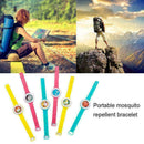 1Pcs Mosquito Repellent Watch Bracelet Anti Insect Wrist Free Repeller Band G4N2