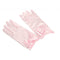 2 Pairs Girls Satin Princess Gloves Wedding Bow Party Gloves Wrist Length