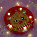 DIY Diamond Painting Elk Cross Stitch Embroidery Light Kit Decor (HD52)