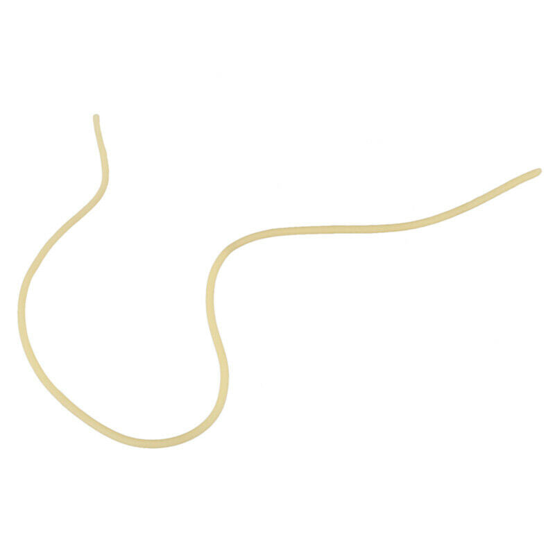 34.04 cm long, ivory colored, 9 pieces, soft rubber hose replacement valve, L5A1