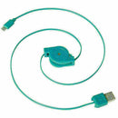 Micro USB Charger Cable Data Sync Retractable Adapter For Android Sam Dyqq L8T9