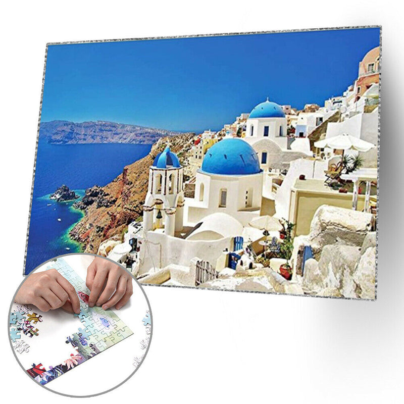 1000 Pieces Aegean Sea Puzzle DIY Jigsaw Educational Toys Kids Adults Game