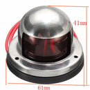 2X LED Bow Navigation Light Red Green Sailing Signal Light for Marine Boat Y Hn