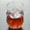 1 Pc Acrylic Bar Ice Bucket Two Handles Champagne Bucket Wine Bucket Spit W