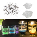 100Pcs 25mm Candle Wicks & 200g High-Quality Clear Paraffin Gel Jelly Wax for