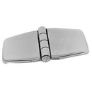 Stainless Steel Door Hinge w/ Cover Flat Open Boat Deck Accessories