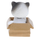 2Pcs Lovely Shaking Head Cat Nodding Ornament Car Home Office Decoration