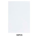 50pcs PVC Plastic Sheet DIY Scrapbook Handmade Shake Card Album Photo Frame