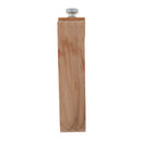 Leather Craft Abrasive/Sand Paper Wooden Burnisher Polish Handle Tool DIY