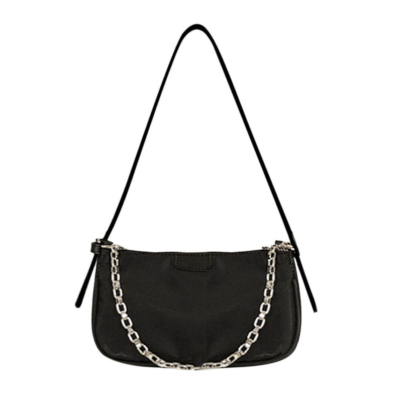 Ladies Streetwear Zipper Totes Shoulder Bags Women Casual Nylon Handbags Purse