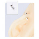 Disposable Safe No Pain Sterile Ear Stud Earring Stude Piercing Gun Piercer Tool