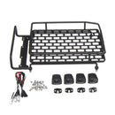 Roof-rack 1:10 RC Cars Roof Luggage LED Light Remote Control