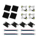 NEMA17 Stepper Motor TL-Smoothers + Vibration Dampers+ Heatsink + Connect Wires