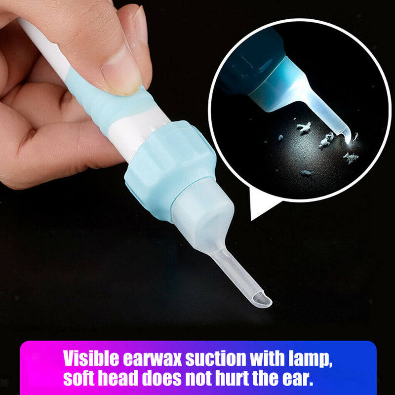 Baby Electric Ear Wax Removers Ear Cleaning Kit Vacuum Suction Earwax Tool