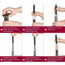 1PCS Durable Red Wine Bottle Opener Cork Remover Air Pump Pressure Tool NewB_kz