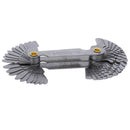 40pcs Thread Measuring Gage 60 Degree Whitworth Metric Screw Thread Pitch Ga Gw