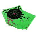 25pcs 5.5" Splatter Reactive Self Adhesive Shooting Targets - See Your Hits
