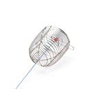 Cage Fishing Trap Basket Feeder Holder Stainless Steel Wire Fishing%Lure 58*43TE