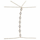 Sexy Bikini Bralette Chain Harness Necklace Crossover Body Chain For Women