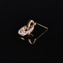 1 Pair Fashion Women Lady Elegant Crystal Rhinestone Ear Stud Earrings Jewelry Z