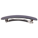 Women  Solid Color Acrylic French Hair Pin Barrette Hair Grips