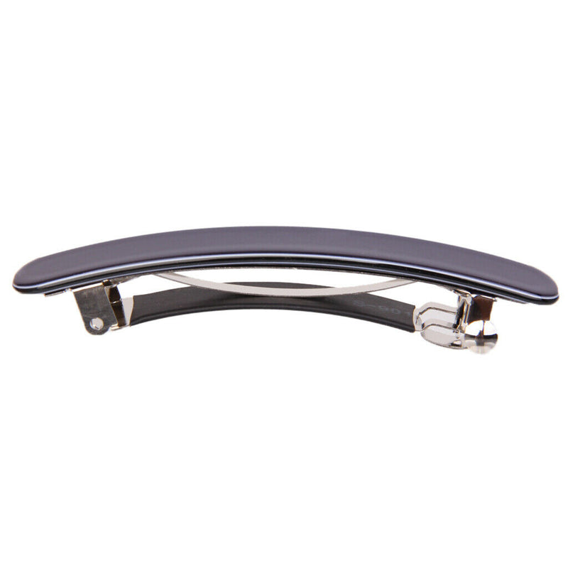 Women  Solid Color Acrylic French Hair Pin Barrette Hair Grips