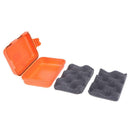 Outdoor Shockproof Waterproof Airtight Survival Storage Case orange