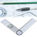 Ruler Measuring Tool Degree Angle Protractor Metric Measure Tool P5W2